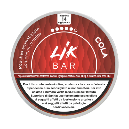 LIK BAR Sacchetti di Nicotina
